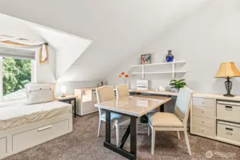 4th bedroom is located on the 3rd floor perfect for a guest suite, home office, or flexible living space.