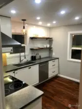 Unit A - kitchen prior to tenants
