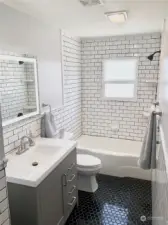 Unit A - updated bath prior to tenants