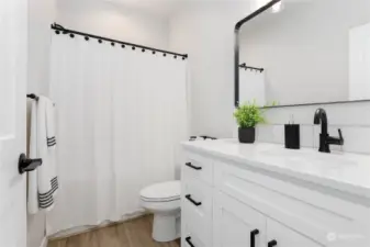 Full second Bathroom.