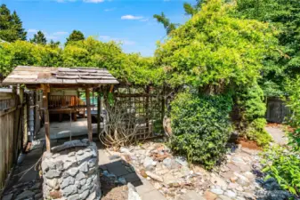 Bring your favorite patio chairs, firepit, and BBQ! This backyard is perfect for it.