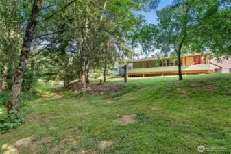 View from Covered Deck