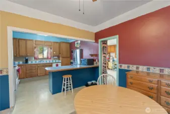 open kitchen