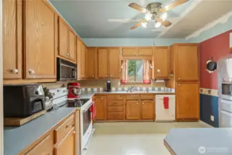 plenty of room to move around in