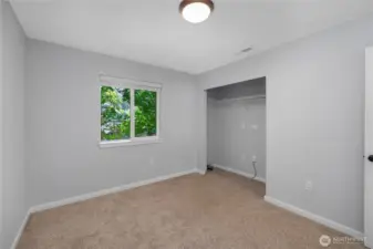 2nd bedroom closet