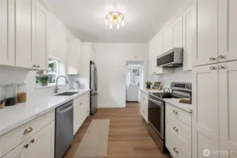 Brand new kitchen.