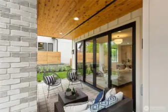 Seamless indoor-outdoor living.