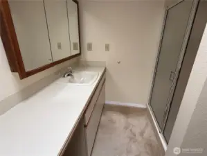 Primary bath vanity
