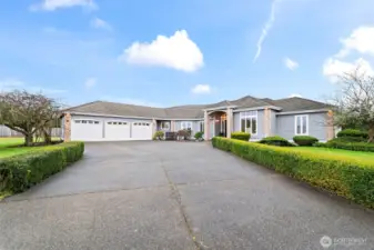 Welcome to this updated traditional home with high-quality finished throughout