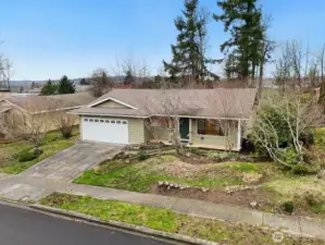 Right behind the home is Thomas Teasdale Park but the neighborhood also has it's own little park for residents.