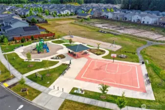 Neighborhood park is at the end of the street!