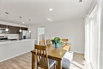 Dinning area.