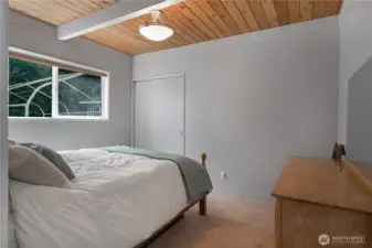 Principal bedroom is on the ground floor.
