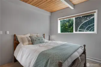 Principal bedroom is on the ground floor.