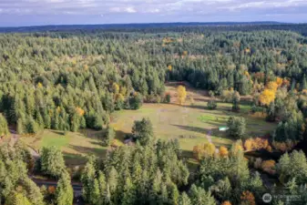 Aerial view of The Ranch at Crescent.