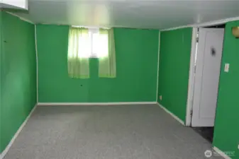 Downstairs finished room 2