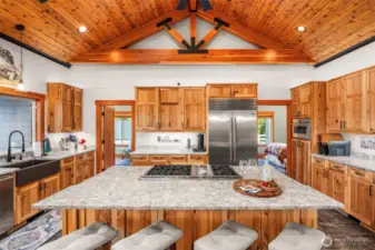 Double oven. Wolf appliances