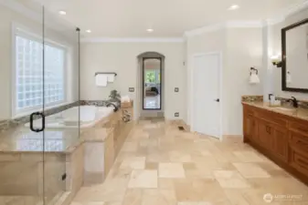 Timeless Spa Bathroom