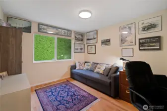 Second bedroom on main level.