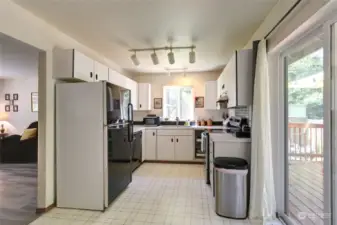 Dining Room into Kitchen