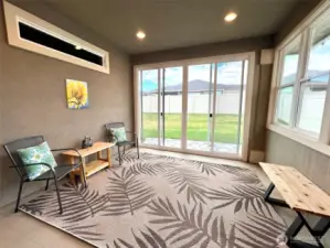 This versatile space enhances the home's flow, offering endless possibilities for relaxation and gathering.