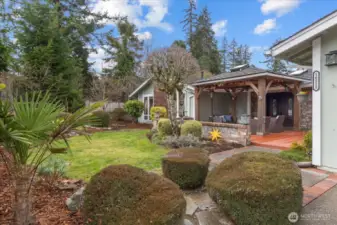 Front Yard of the Home