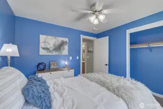 View 2 of guest bedroom 1.