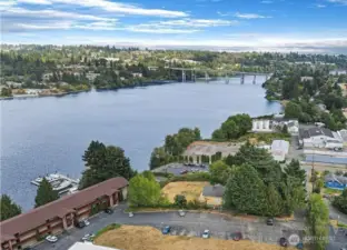 View from drone