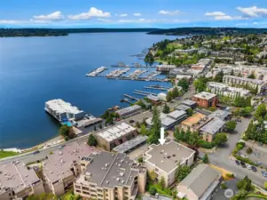 Here is the building with its close proximity to vibrant, DT Kirkland.