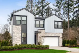 This is a photo of a similar home in the community.  Please see rendering for specific exterior styling.