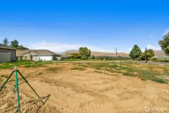 Irrigated lot!