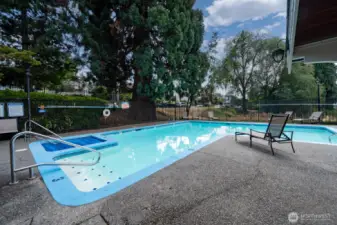 And the pool is open from Memorial Day to Labor Day, for fun in the sun.