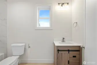 Bathroom off Living area