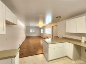 Kitchen in apartment