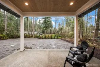 Back yard patio off Great Room