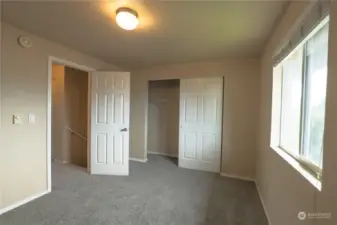 1st bedroom (bigger of the two)