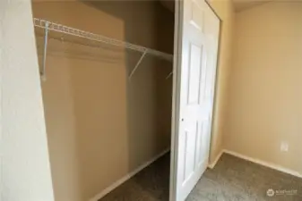 closet in 1st bedroom