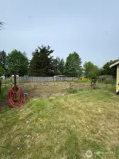 Fenced garden