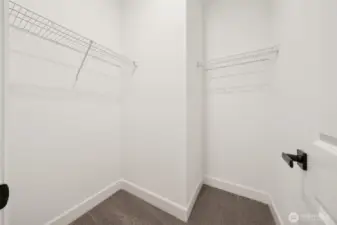Main floor extra storage closet