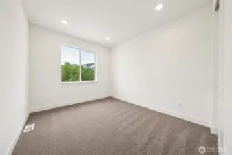 Upstairs secondary bedroom