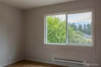 Front view of second bedroom