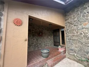 covered front porch