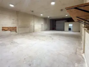 Inside the huge shop