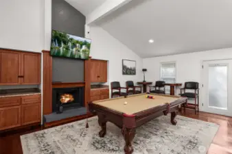 Clubhouse game room
