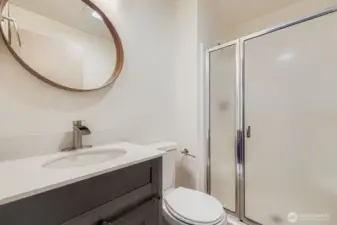 Updated bathrooms