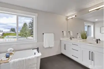 master bedroom bathroom