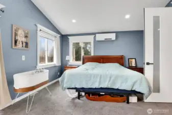 Second floor primary bedroom