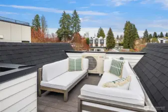 Plenty of space for seating.