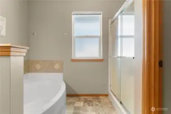 soak in tub separate shower