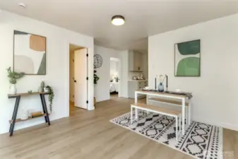 Entry to kitchen